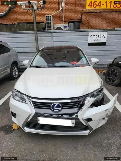 Photo 1 of 10: 2015 Lexus CT200h, VIN JTHKD5BH3G2251881 — Korean insurance auction