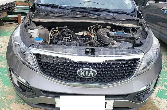 Photo 2 of 16: 2015 Kia Sportage, VIN KNAPC813BFK740483 — Korean insurance auction