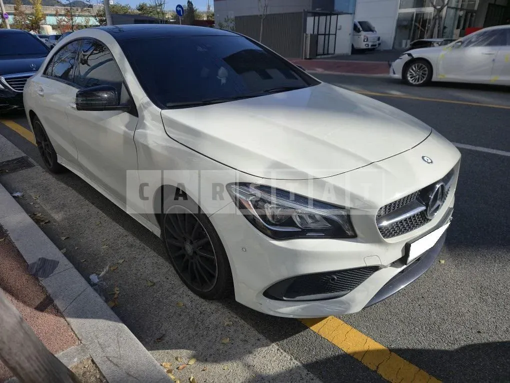 Photo 2 of 21: 2017 Mercedes-Benz CLA250 4Matic, VIN WDDSJ4GBXHN486776 — Korean insurance auction
