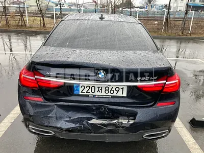 Photo 1 of 4: 2017 BMW 730Ld xDrive, VIN WBA7G6104HB074076 — Korean insurance auction