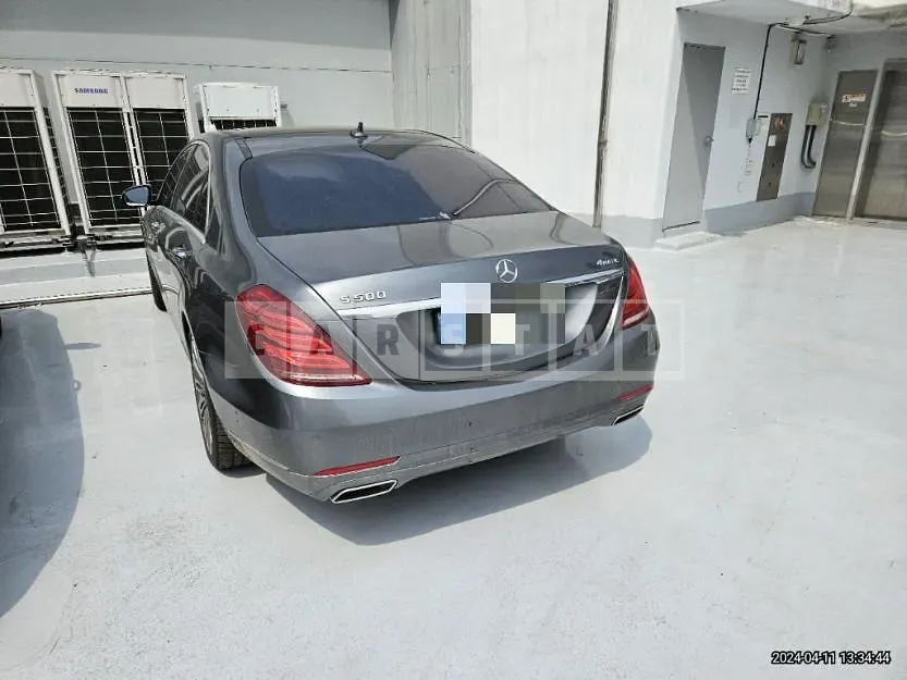 Photo 2 of 9: 2017 Mercedes-Benz S500 4Matic L — Korean insurance auction