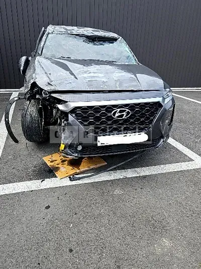 Photo 1 of 14: 2020 Hyundai Santa Fe, VIN KMHS281BBLU256799 — Korean insurance auction