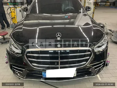 Photo 1 of 14: 2021 Mercedes-Benz S 400 d 4Matic, VIN W1K6F3DB0NA093003 — Korean insurance auction