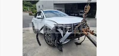Photo 1 of 28: 2024 Hyundai Tucson Hybrid — Korean insurance auction