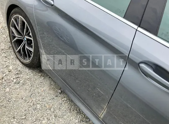 Photo 2 of 14: 2023 BMW 530i, VIN WBA71BH07PWY07695 — Korean insurance auction