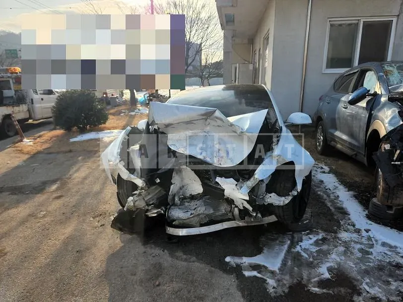 Photo 2 of 5: 2020 Tesla Model 3 Long Range, VIN 5YJ3E1EB4LF724830 — Korean insurance auction