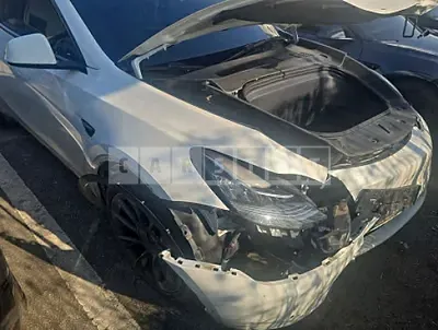 Photo 1 of 28: 2022 Tesla Model Y LongRange — Korean insurance auction