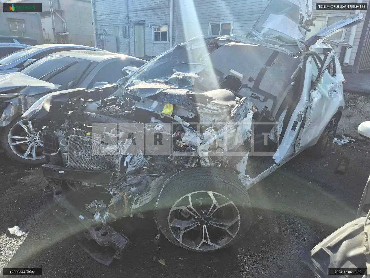 Photo 2 of 11: 2021 Kia Sportage — Korean insurance auction