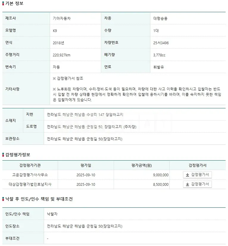 Photo 2 of 31: 2026 Kia He Told — Korean insurance auction