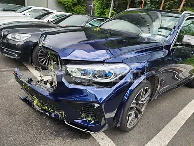 Photo 1 of 50: 2020 BMW X5 M, VIN WBSJU0108L9D69577 — Korean insurance auction