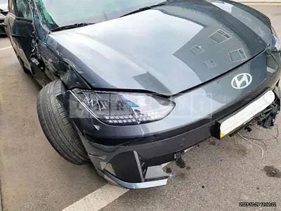 Photo 1 of 15: 2023 Hyundai Modern Ionic 6, VIN KMHM241AFPA007906 — Korean insurance auction