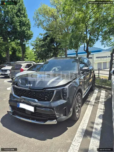 Photo 1 of 10: 2025 Kia Sorento Hybrid, VIN KNARH81GBSA377657 — Korean insurance auction