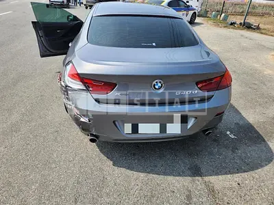 Photo 1 of 24: 2015 BMW 640d xDrive Gran Coupe, VIN WBA6A8104FGJ89236 — Korean insurance auction