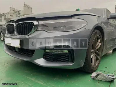 Photo 1 of 9: 2018 BMW 530i xDrive, VIN WBAJD9104JWC12135 — Korean insurance auction