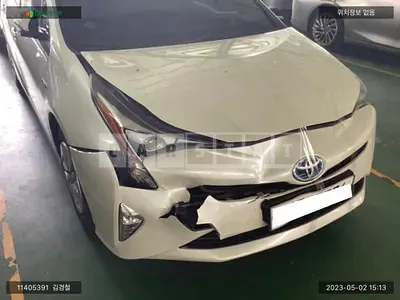 Photo 1 of 7: 2017 Toyota Prius, VIN JTDKBRFU8H3549585 — Korean insurance auction