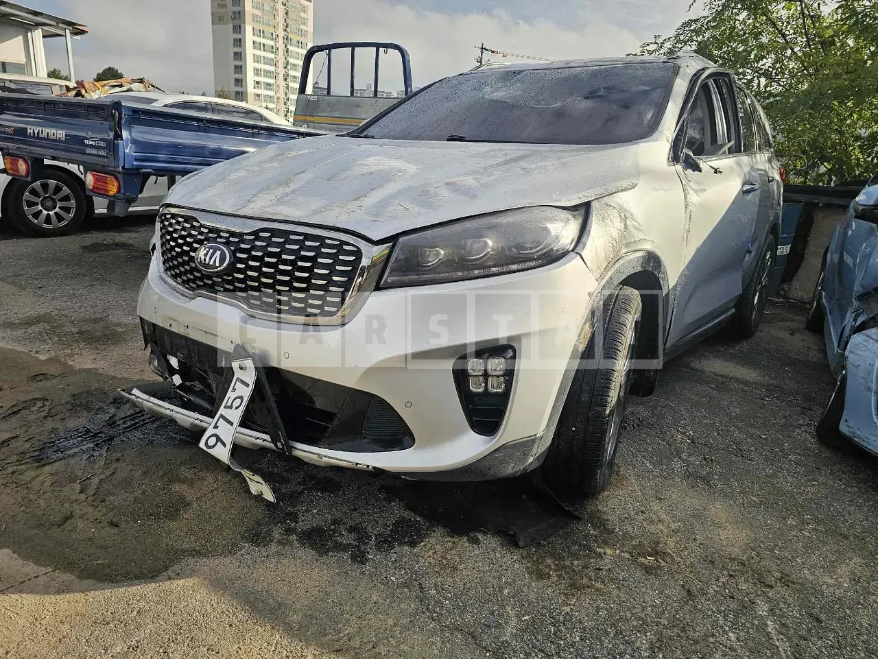 Photo 2 of 21: 2018 Kia Sorento, VIN KNAPS81ABKA538980 — Korean insurance auction