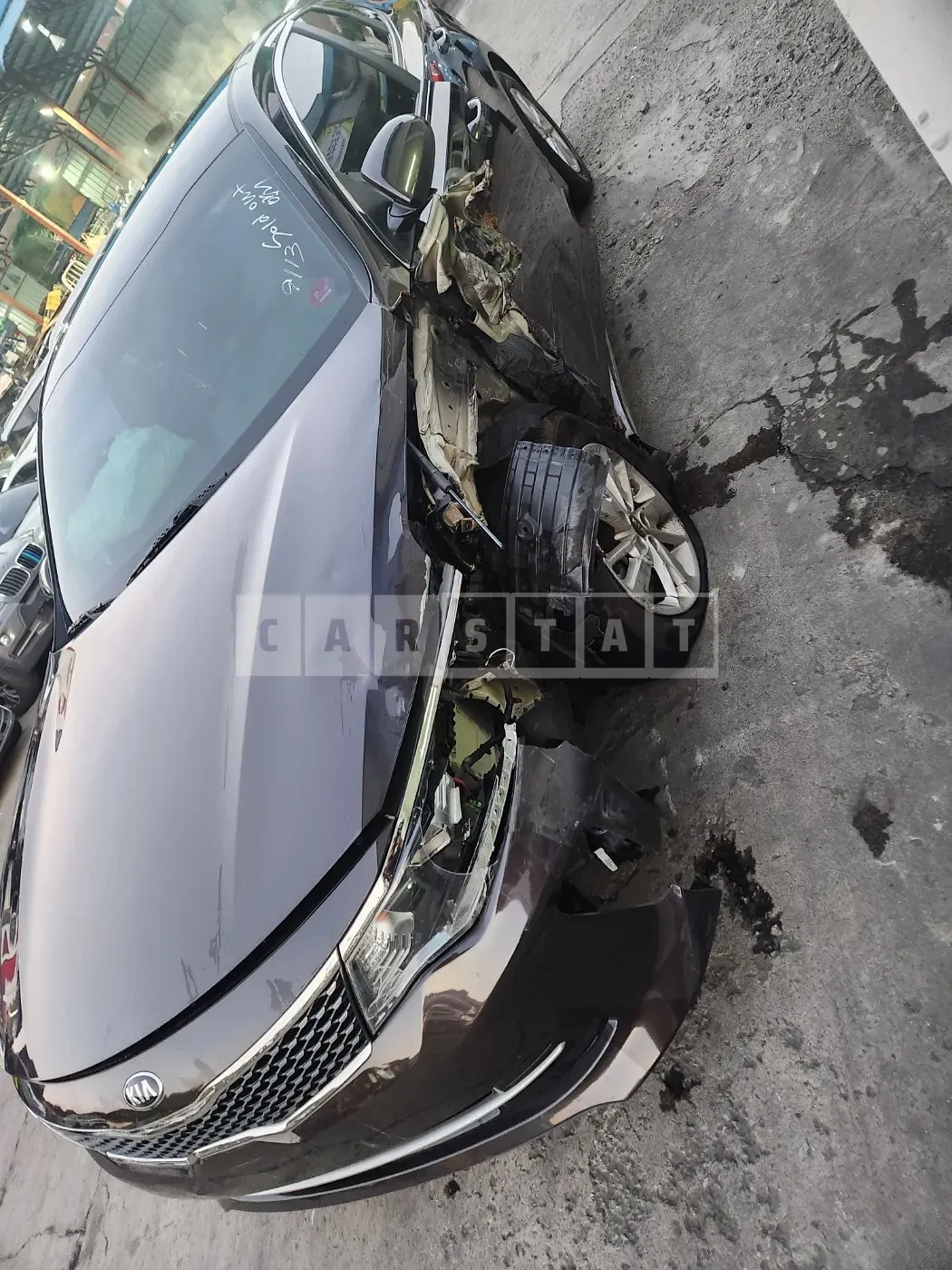 Photo 2 of 13: 2015 Kia K5 2.0 LPG, VIN KNAGS416BGA046918 — Korean insurance auction