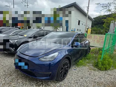 Photo 1 of 10: 2021 Tesla Model Y Long Range — Korean insurance auction