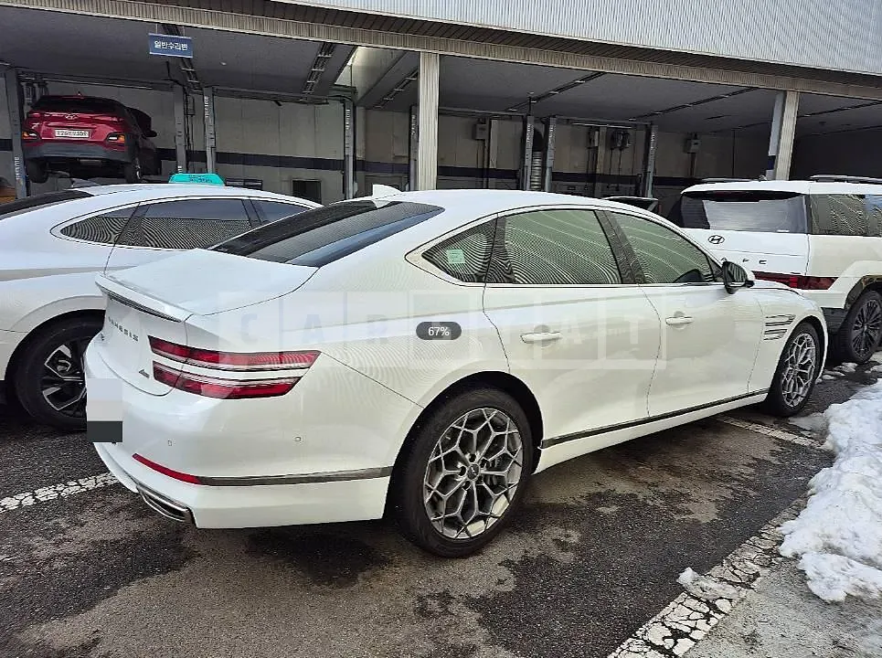 Photo 2 of 12: 2023 Genesis G80 2.5T — Korean insurance auction