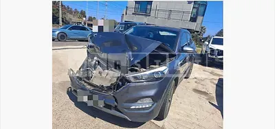 Photo 1 of 12: 2015 Hyundai Tucson TL Diesel, VIN KMHJ2815CGU153529 — Korean insurance auction