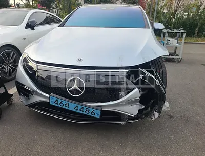 Photo 1 of 17: 2023 Mercedes-Benz EQS450 4Matic — Korean insurance auction