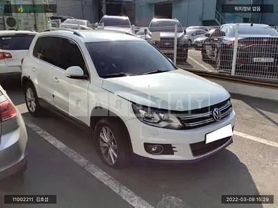 Photo 1 of 22: 2016 Volkswagen Tiguan, VIN WVGZZZ5NZGW542657 — Korean insurance auction