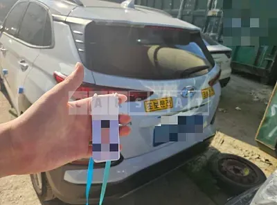 Photo 1 of 27: 2019 Hyundai Kona Electric, VIN KMHK381GFKU035234 — Korean insurance auction