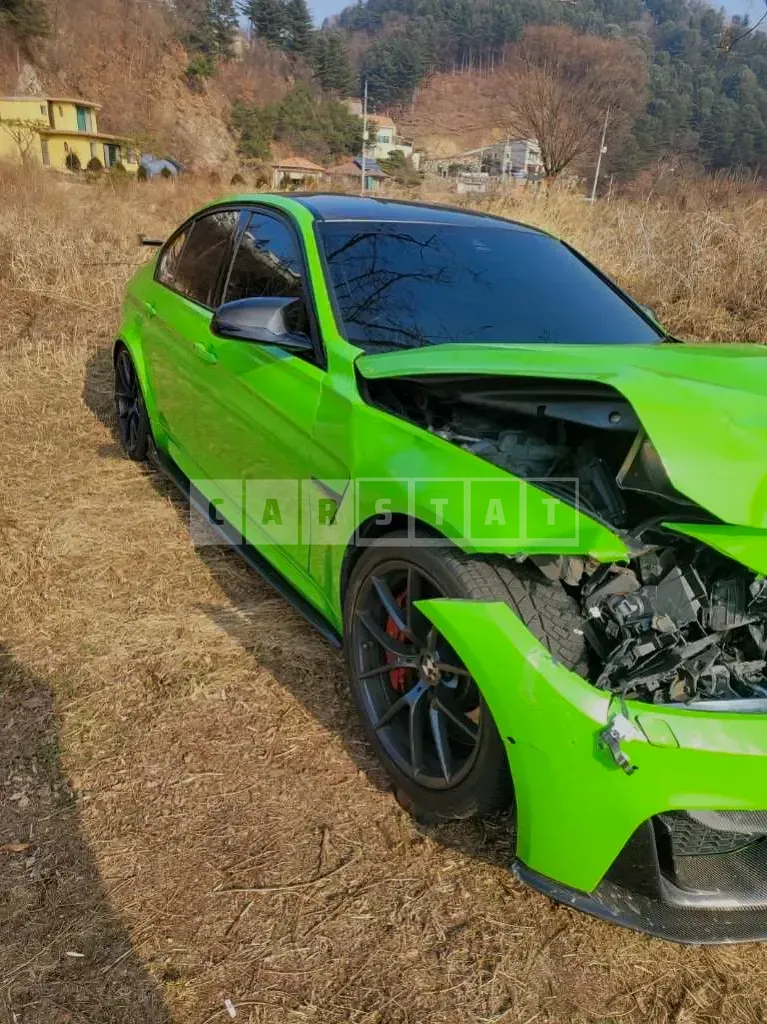 Photo 2 of 9: 2018 BMW M3 Competition Package, VIN WBS8M9102J5J77205 — Korean insurance auction