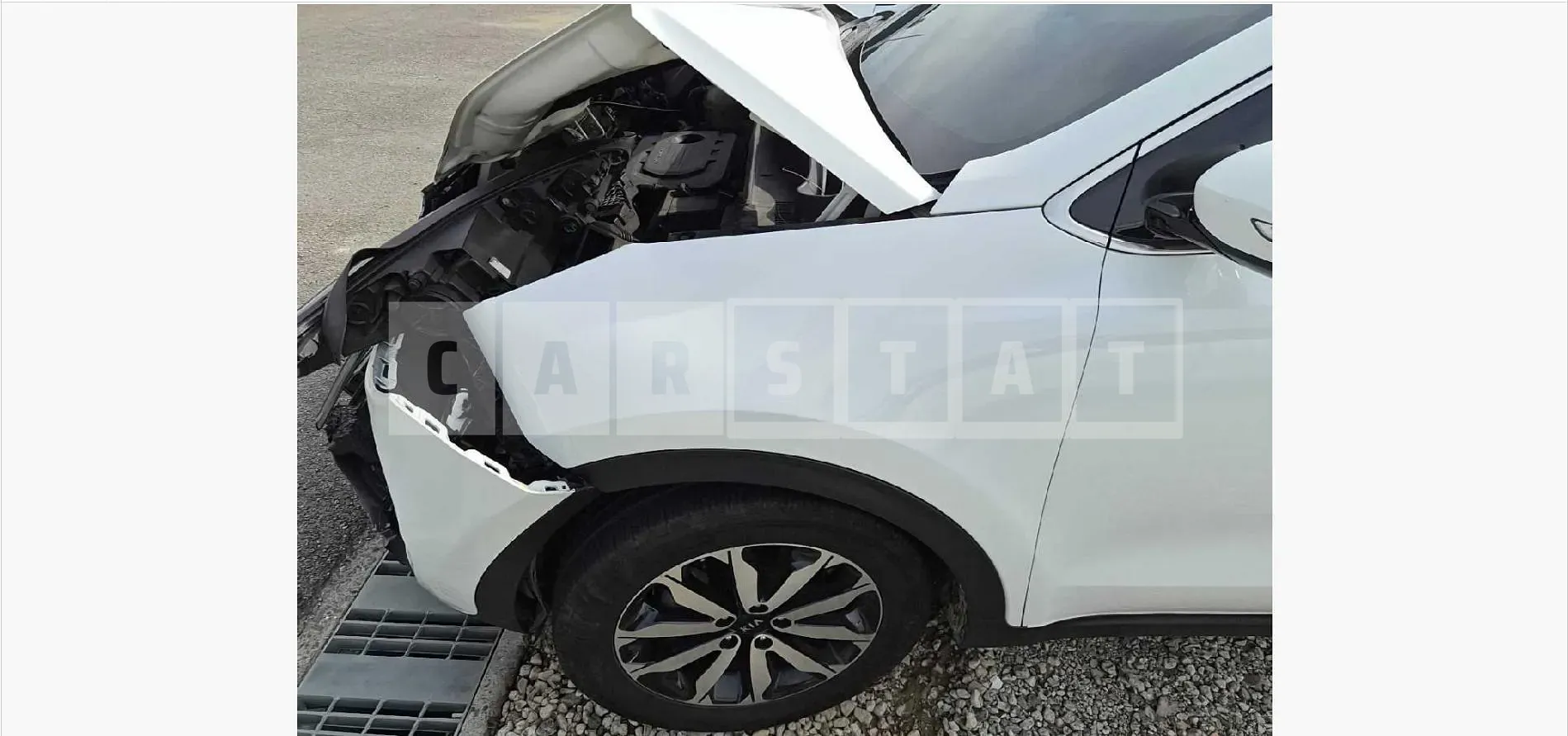 Photo 2 of 22: 2017 Kia Sportage 1.7 — Korean insurance auction