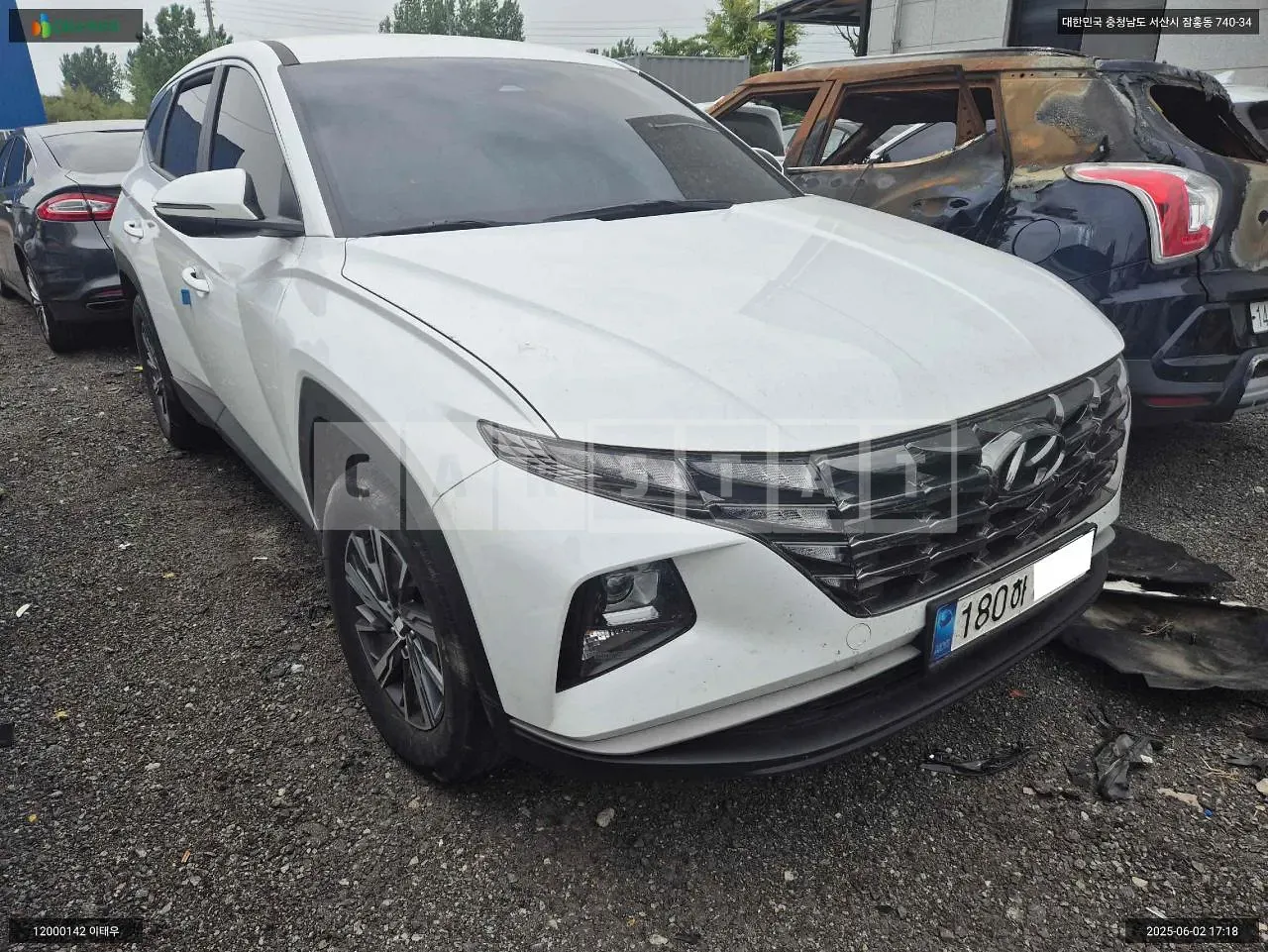 Photo 2 of 17: 2023 Hyundai Tucson Hybrid, VIN KMHJB811BPU122802 — Korean insurance auction