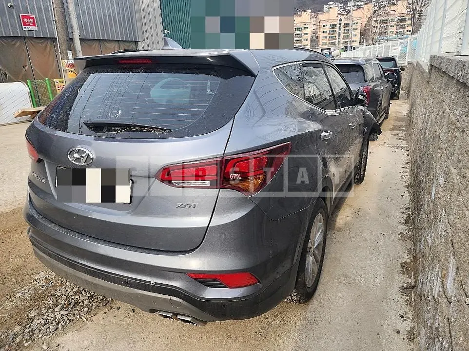 Photo 2 of 30: 2018 Hyundai Santa Fe DM 2.0, VIN KMHSW81ABJU861394 — Korean insurance auction
