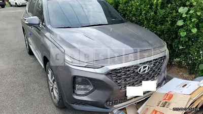 Photo 1 of 8: 2020 Hyundai Santa Fe, VIN KMHS281ADLU286543 — Korean insurance auction