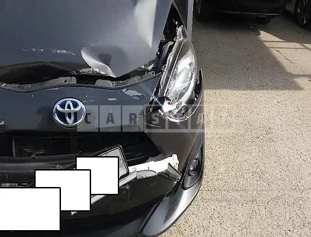 Photo 2 of 10: 2019 Toyota Prius C, VIN JTDKDTB33K1620277 — Korean insurance auction