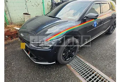 Photo 1 of 21: 2022 Kia EV6 Long Range Earth Electric Car — Korean insurance auction