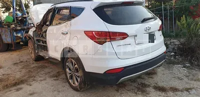 Photo 1 of 8: 2014 Hyundai Santa Fe, VIN KMHSW81UBFU355698 — Korean insurance auction