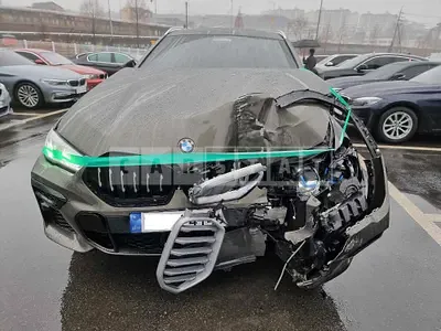 Photo 1 of 10: 2022 BMW X6 xDrive 40i, VIN WBACY6102N9M61532 — Korean insurance auction