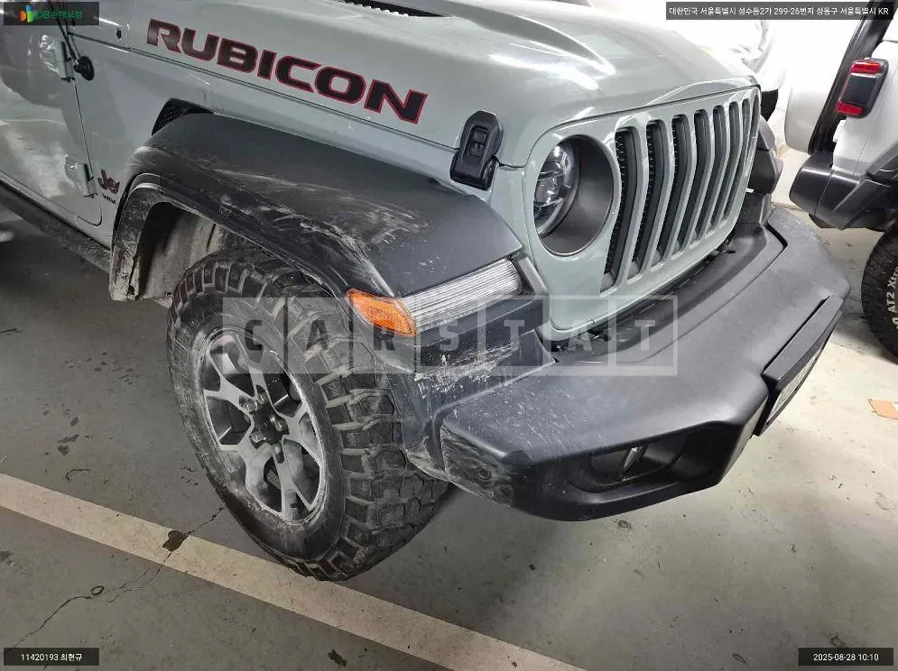 Photo 2 of 13: 2023 Jeep Wrangler Rubicon, VIN 1C4HJXFN9PW575376 — Korean insurance auction