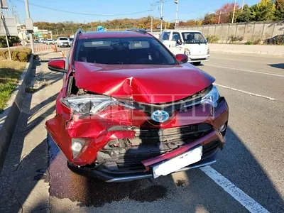 Photo 1 of 22: 2018 Toyota RAV4 Hybrid, VIN JTMDJREVXJD162249 — Korean insurance auction