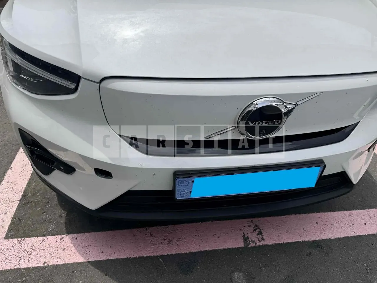 Photo 2 of 18: 2024 Volvo C40 Recharge Twin, VIN YV1XKERA3R2106861 — Korean insurance auction