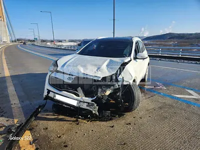 Photo 1 of 8: 2015 Kia Sportage, VIN KNAPM813BGK026697 — Korean insurance auction