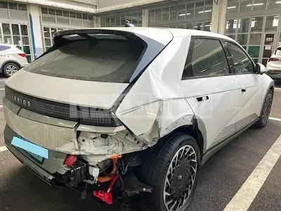 Photo 1 of 14: 2022 Hyundai IONIQ 5, VIN KMHKR81FPPU151752 — Korean insurance auction