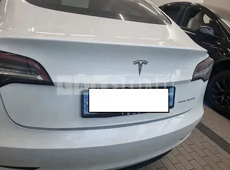 Photo 2 of 8: 2022 Tesla Model 3 Long Range, VIN 5YJ3E1EB7NF236426 — Korean insurance auction