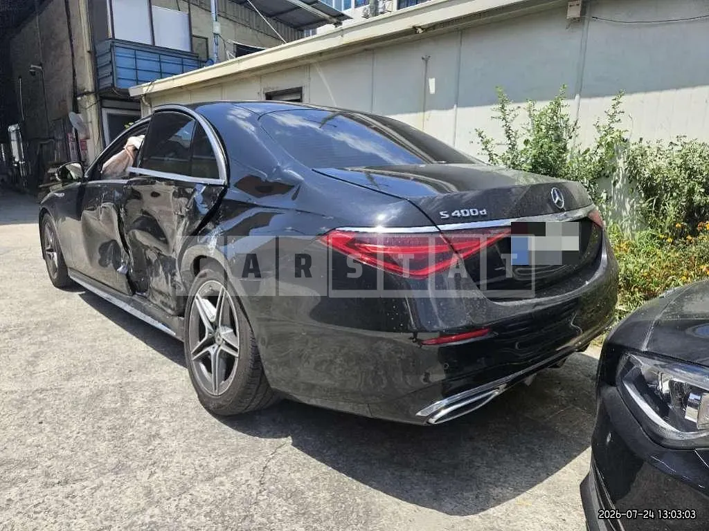 Photo 2 of 25: 2021 Mercedes-Benz S400 d 4Matic — Korean insurance auction