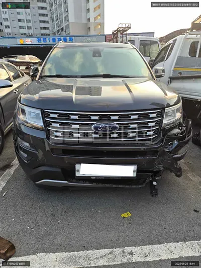 Photo 1 of 11: 2017 Ford Explorer 2.3 AWD, VIN 1FM5K8FH2HGD32354 — Korean insurance auction