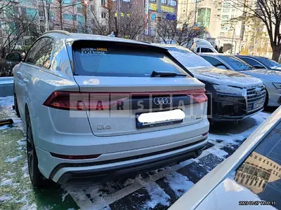 Photo 1 of 19: 2022 Audi Q8 55 TFSI quattro, VIN WAUZZZF16ND030733 — Korean insurance auction