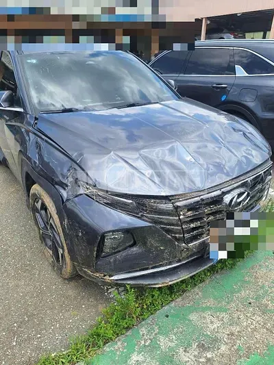 Photo 1 of 6: 2021 Hyundai Tucson NX4 4WD — Korean insurance auction
