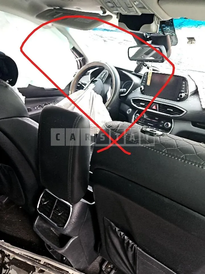 Photo 2 of 14: 2020 Hyundai Santa Fe, VIN KMHS281BBLU256799 — Korean insurance auction
