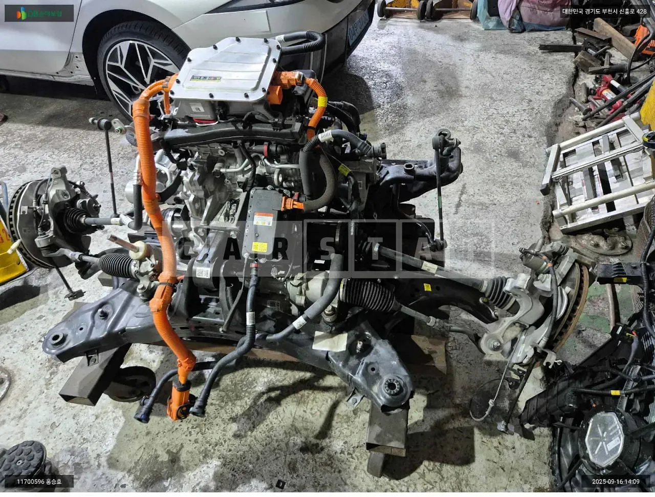 Photo 3 of 3: 2024 Hyundai Engine IONIQ 6, VIN KMHM541CPPA045601 — Korean insurance auction