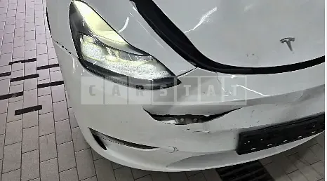 Photo 2 of 13: 2024 Tesla Model Y LongRange, VIN LRWYGCEK6RC495579 — Korean insurance auction