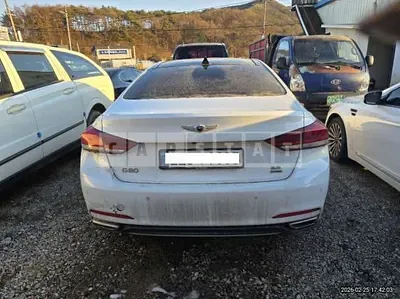 Photo 1 of 9: 2017 Hyundai G80, VIN KMHGL41DDHU178666 — Korean insurance auction